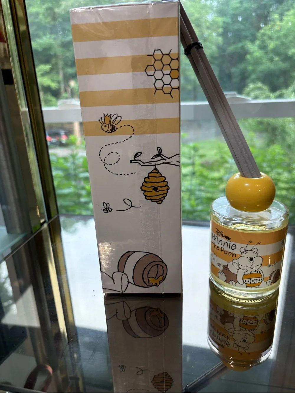 Disney Winnie the Pooh Milk Candy Sweet Reed Diffuser - Yellow